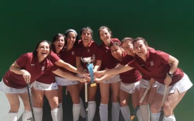 El Atlético San Sebastián, campeón de España +50 de hockey femenino